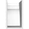Ekena Millwork Standard Yorktown Architectural Grade PVC Rafter Tail, 6"W X 10"H X 20"L RFTP06X10X20YOR - alternate 3